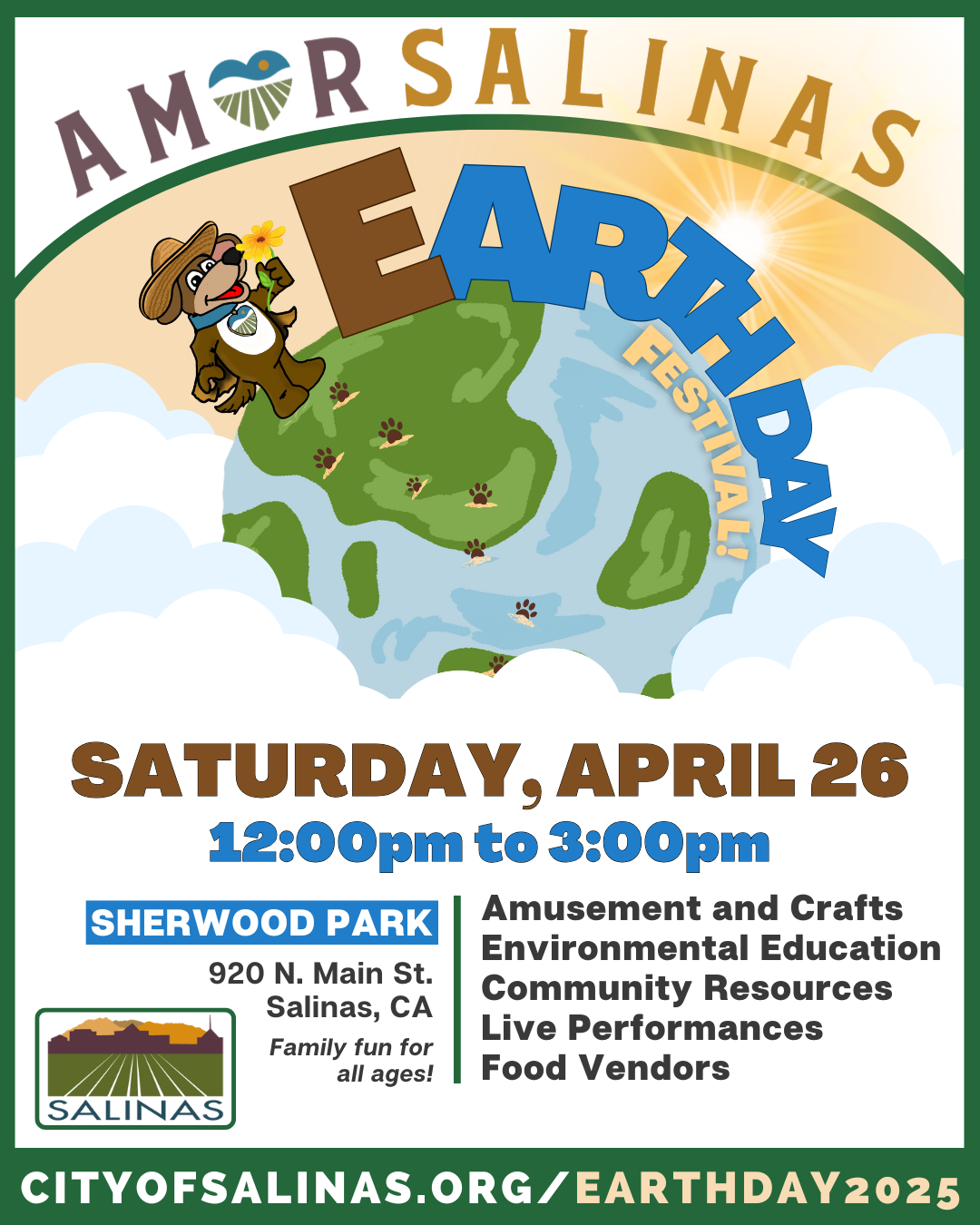 Amor Salinas Earth Day Festival 2025 on Saturday April 2026